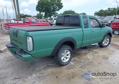 2001 Nissan Frontier Xe из США, поврежденный, VIN 1N6DD26S51C400420
